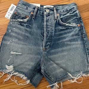 NWT agolde dee shorts in ricochet size 23